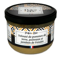 VELOUTE DE POIREAUX PDT ET JAMBON DE VENDEE